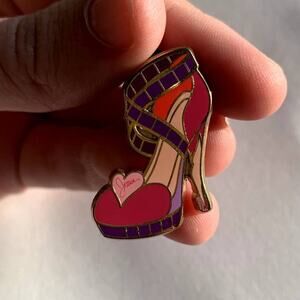 Authentic Rare Jessica Rabbit Disney Divas Heel Shoe Trading Pin